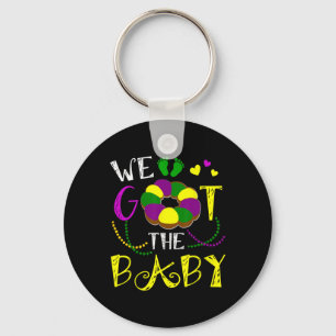 We hebben de baby van Mardi Gras Dikke Dinsdag New Sleutelhanger