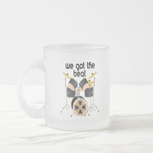 We hebben de beat matglas koffiemok (Links)