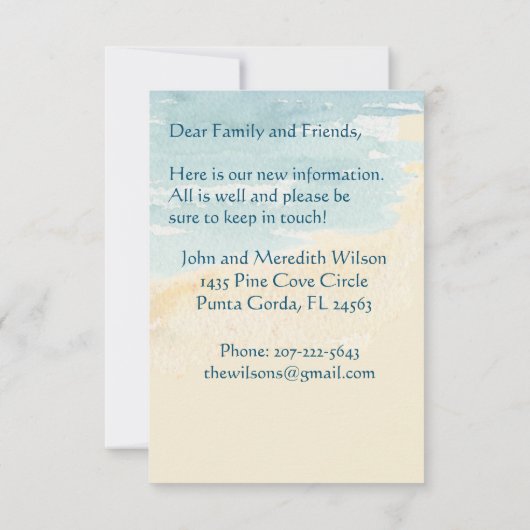 We hebben de begroting van de Beach Ocean Palms ve Aankondiging (Achterkant)