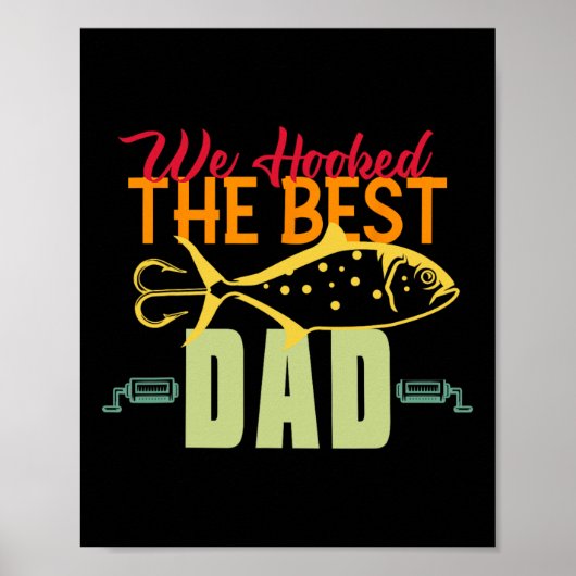 We hebben de beste vader Gevist... vrijvader. Poster (Voorkant)