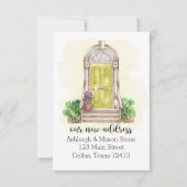 We hebben de Bewegende Gele Deur van de Aankondigi Kaart (Voorkant)