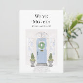 We hebben de blauwe deur van de nieuwe Waterverf v Aankondiging (Staand voorkant)