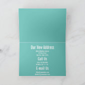 We hebben de Blauwgroen lichtdoorlatende aankondig Kaart (Binnen)