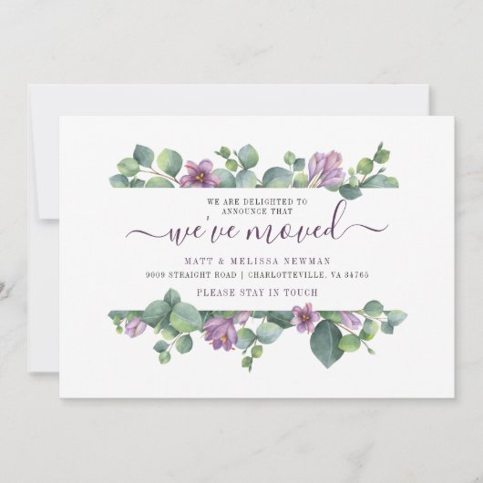 We hebben de botanische Waterverf verplaatst Aankondiging (Voorkant)