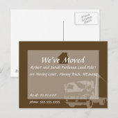 We hebben de Briefkaarten van de Aankondiging verp (Voorkant / Achterkant)