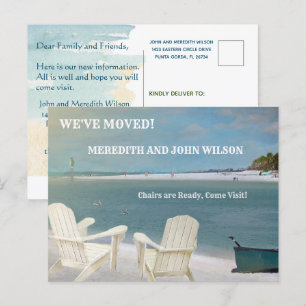 We hebben de budgettaire Ocean Beach Chairs verpla Aankondigingskaart