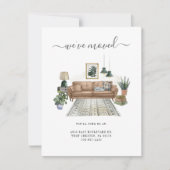 We hebben de Cat Chic Moving Announcement gebruikt (Voorkant)