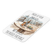 We hebben de cruise van het Booze-pakket gekocht Magneet (Linkerzijde)