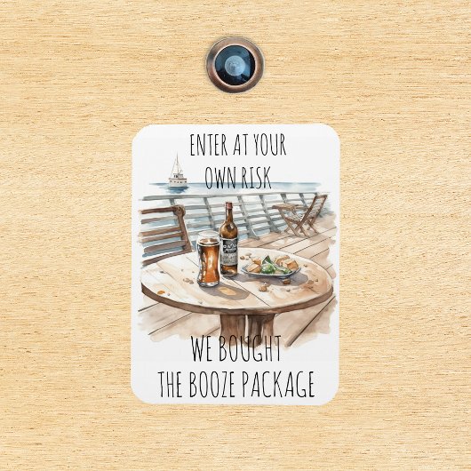 We hebben de cruise van het Booze-pakket gekocht Magneet