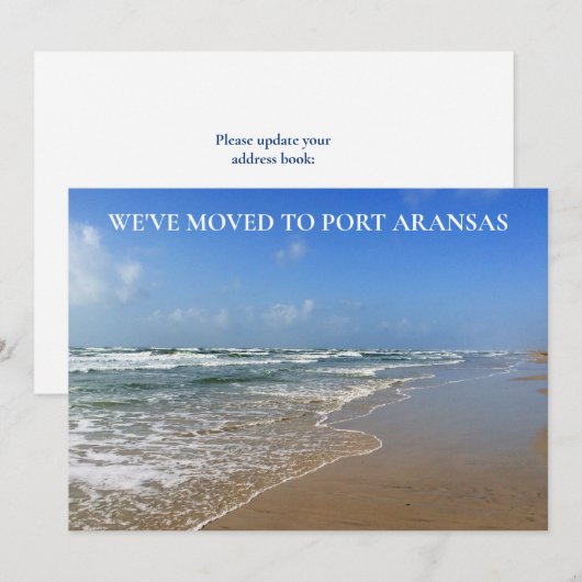 We hebben de Custom Texas Beach City Familie verpl Aankondiging (Voorkant / Achterkant)