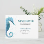 We hebben de Cute Zee Horse Moving Announcement ve Aankondiging (Staand voorkant)