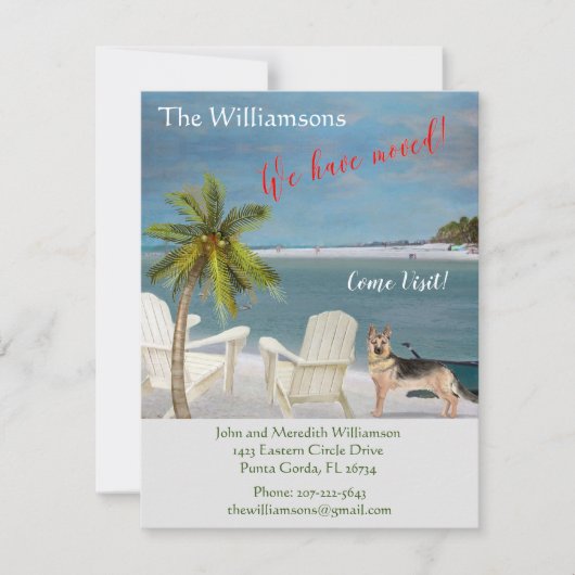 We hebben de 'Dog Ocean Beach'-beweging verplaatst Aankondiging (Voorkant)