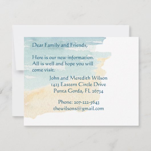 We hebben de 'Dog Ocean Beach' budgetverplaatsing  Aankondiging (Achterkant)