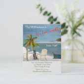 We hebben de 'Dog Ocean Beach' budgetverplaatsing Aankondiging (Staand voorkant)