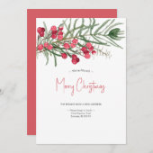 We hebben de Elegant Waterverf kerstkaart verplaat (Voorkant / Achterkant)