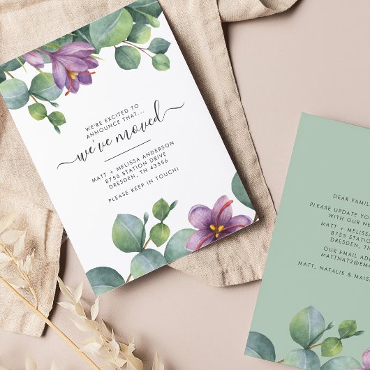 We hebben de Eucalyptus Paarse Groene Beweging van