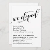 We hebben de Fancy Post Wedding Celebration van he Kaart (Voorkant / Achterkant)