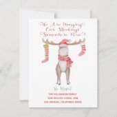 We hebben de feestdag verplaatst. aankondiging (Voorkant)