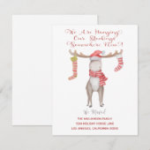 We hebben de feestdag verplaatst. aankondiging (Voorkant / Achterkant)