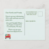 We hebben de Floral budget van de flank van het pl Aankondigingskaart (Achterkant)