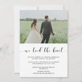 We hebben de foto-aankondiging van de knoop van de kaart (Voorkant)