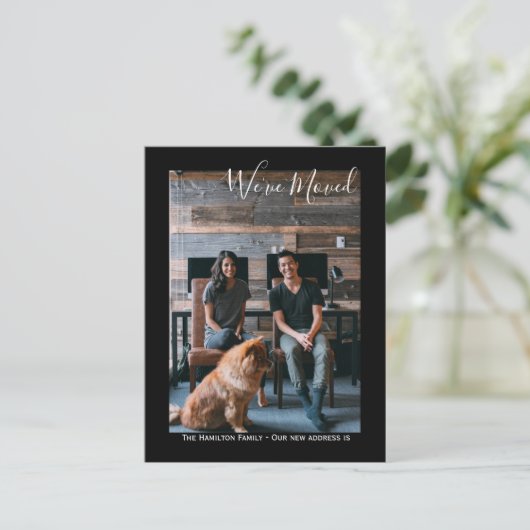 We hebben de foto op maat gemaakt briefkaart (Staand voorkant)