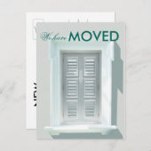 We hebben de foto van Bright Windows Shutters verp Aankondigingskaart (Voorkant / Achterkant)