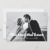 We hebben de foto van de knoop in de stijlvolle re aankondiging (Voorkant)