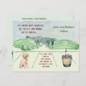 WE HEBBEN DE FUN FAMILIY DOG ANNOUNCES BUDGET BEWE AANKONDIGING (Voorkant / Achterkant)