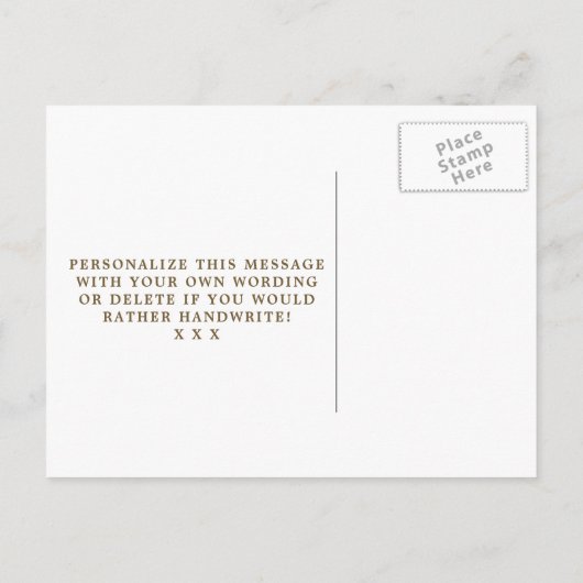 We hebben de geometrische verandering van adres ve uitnodiging briefkaart (Achterkant)