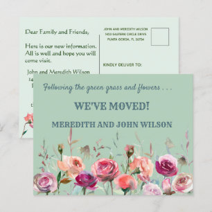 We hebben de Groene Floral van de Begroting Eucaly Aankondigingskaart