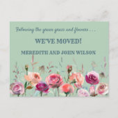 We hebben de Groene Floral van de Begroting Eucaly Aankondigingskaart (Voorkant)