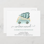 We hebben de groene trustboompijn bezocht. aankondigingskaart (Voorkant / Achterkant)