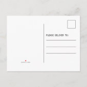 We hebben de handgeschreven versie van Calligrafie Aankondigingskaart (Achterkant)