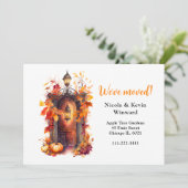 We hebben de Herfst Herfst Pompoendeur verplaatst Aankondiging (Staand voorkant)