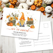 We hebben de herfst van Gnome Nieuwe Aankondiging  Briefkaart