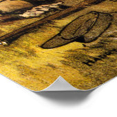 We hebben de heuvel gepakt poster (Hoek)