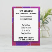 We hebben de 'Home Blessing New House Warming Part Kaart (Staand voorkant)