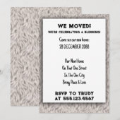 We hebben de 'Home Blessing New House Warming Part Kaart (Voorkant / Achterkant)