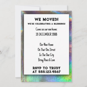 We hebben de 'Home Blessing New House Warming Part Kaart