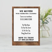 We hebben de 'Home Blessing New House Warming Part Kaart (Staand voorkant)