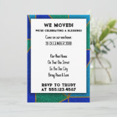 We hebben de 'Home Blessing New House Warming Part Kaart (Staand voorkant)