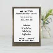 We hebben de 'Home Blessing New House Warming Part Kaart (Staand voorkant)