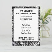 We hebben de 'Home Blessing New House Warming Part Kaart (Staand voorkant)