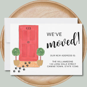 We hebben de hond verplaatst aankondiging