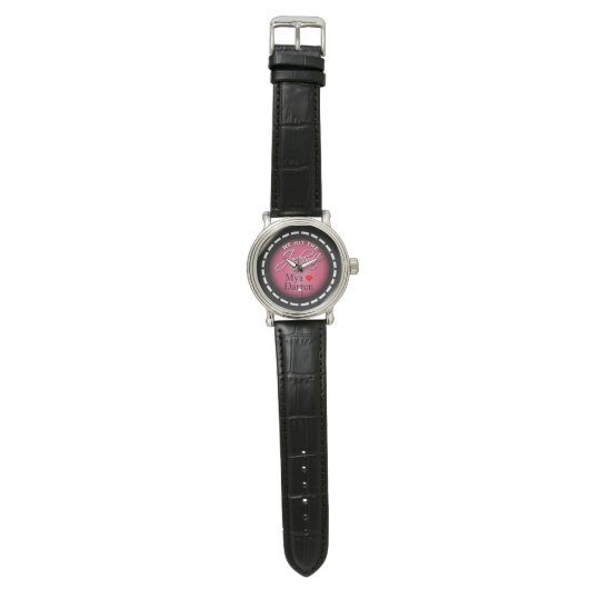 We hebben de jackpot geraakt! | roze horloge (Vlak)