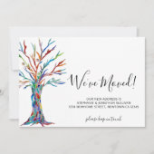 We hebben de Kaart 'Boom Announcement' verplaatst. (Voorkant)