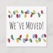 We hebben de Kaart met kerstboomverlichting verpla (Voorkant)