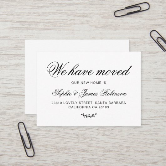 We hebben de Kaart Nieuw startpunt voor minimaal v Visitekaartje (Voorkant / Achterkant in situ)