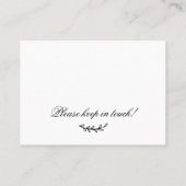 We hebben de Kaart Nieuw startpunt voor minimaal v Visitekaartje (Achterkant)